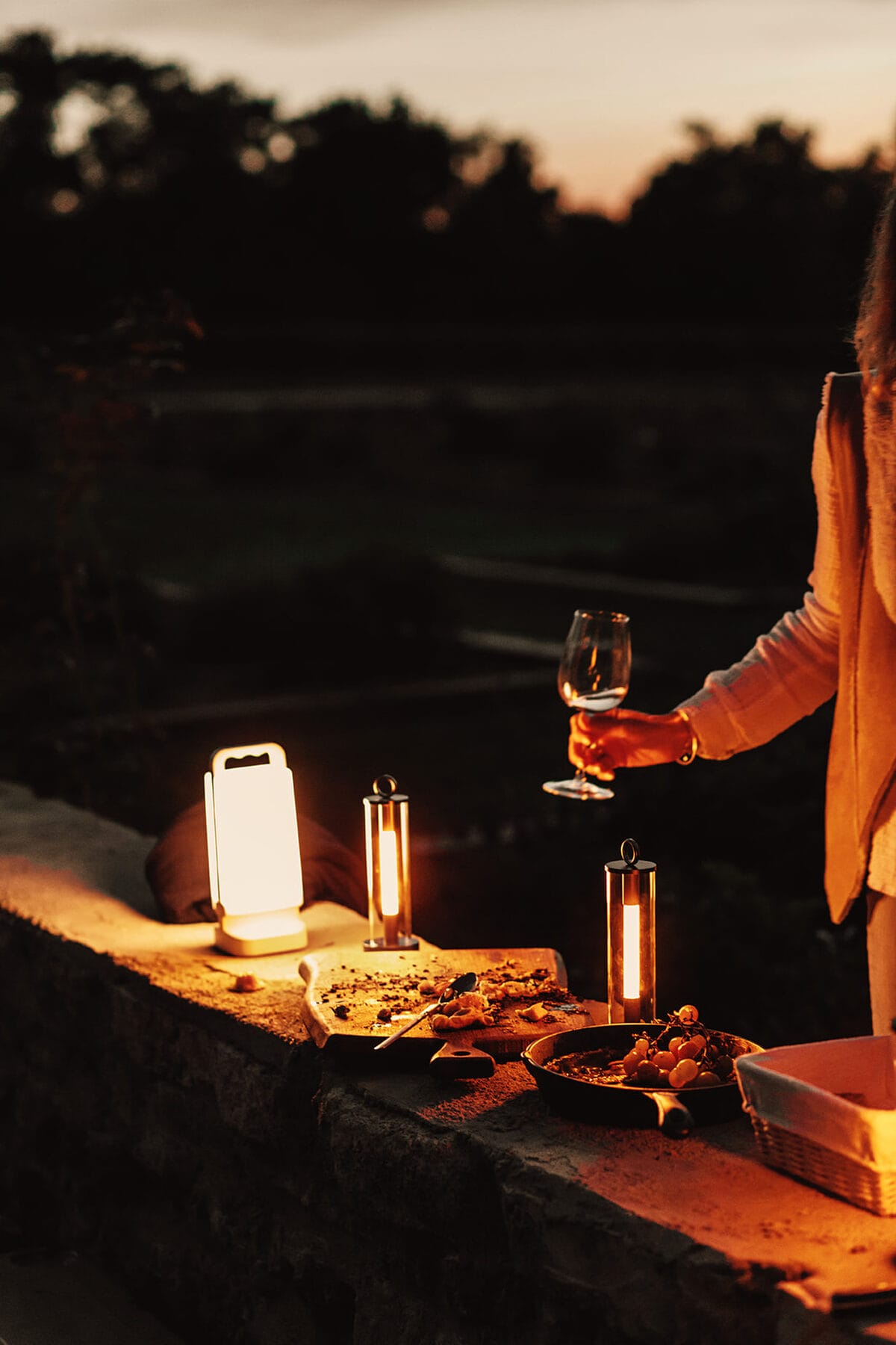 Dîner aux chandelles