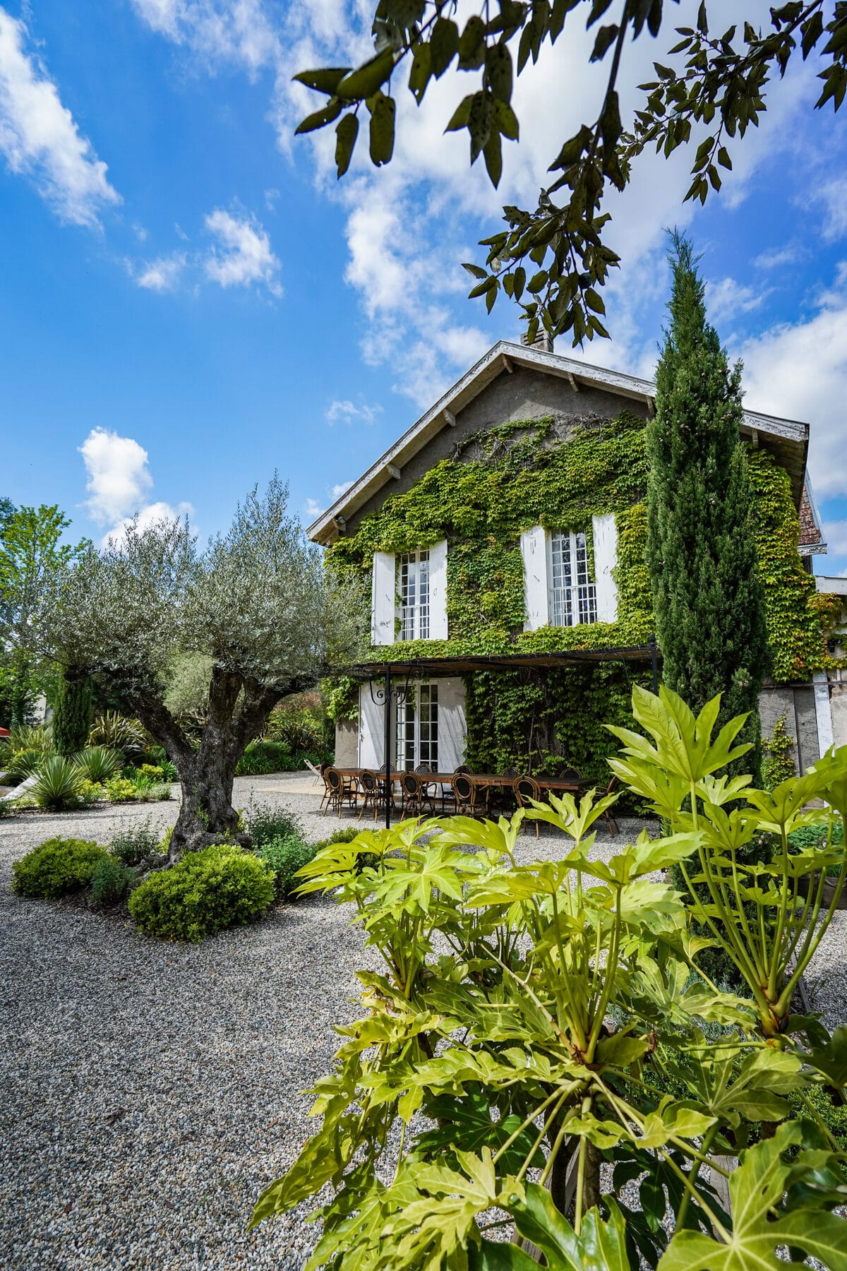 La villa en pierre
