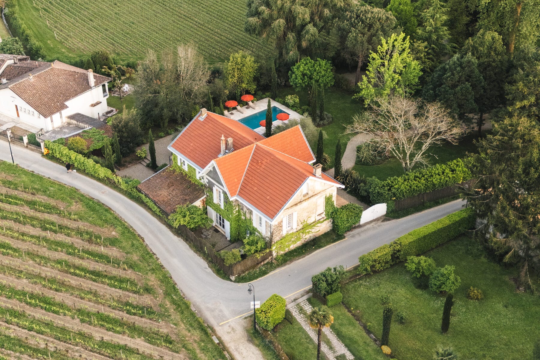 Vue aérienne